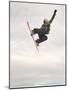 Airborne Snowboarder-null-Mounted Photographic Print