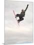 Airborne Snowboarder-null-Mounted Photographic Print