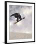 Airborne Snowboarder-null-Framed Photographic Print