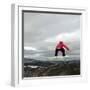 Airborne Snowboarder-null-Framed Photographic Print