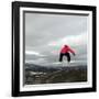 Airborne Snowboarder-null-Framed Photographic Print