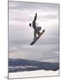 Airborne Snowboarder-null-Mounted Photographic Print