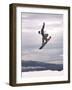 Airborne Snowboarder-null-Framed Photographic Print