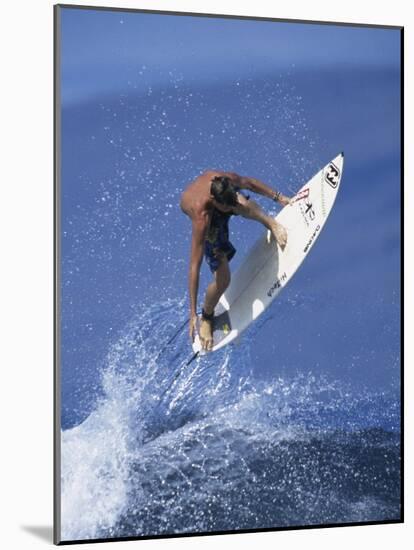 Airborne Surfer-null-Mounted Photographic Print