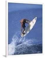 Airborne Surfer-null-Framed Photographic Print