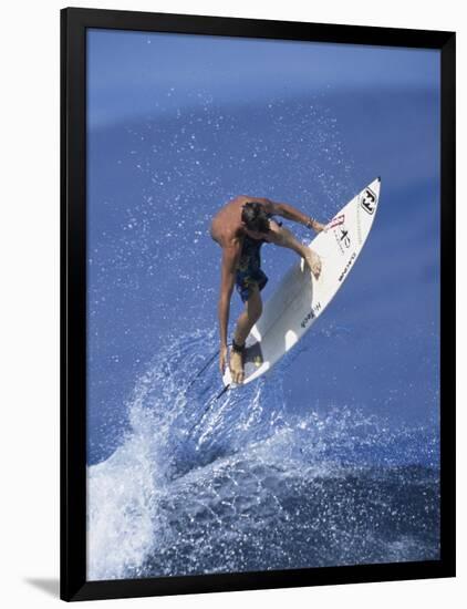 Airborne Surfer-null-Framed Photographic Print