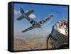 Airborne with the Horsemen Aerobatic Flight Team-Stocktrek Images-Framed Stretched Canvas