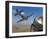 Airborne with the Horsemen Aerobatic Flight Team-Stocktrek Images-Framed Photographic Print