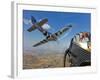 Airborne with the Horsemen Aerobatic Flight Team-Stocktrek Images-Framed Photographic Print