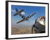Airborne with the Horsemen Aerobatic Flight Team-Stocktrek Images-Framed Photographic Print