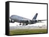 Airbus A380, the World's Largest Passenger Plane, Takes Off Successfully on its Maiden Flight-null-Framed Stretched Canvas