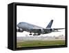 Airbus A380, the World's Largest Passenger Plane, Takes Off Successfully on its Maiden Flight-null-Framed Stretched Canvas