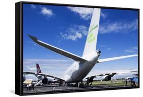 Airbus A380-Mark Williamson-Framed Stretched Canvas