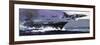 Aircraft Carrier and Jets-English School-Framed Premium Giclee Print
