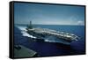 Aircraft Carrier USS Constellation at Sea-null-Framed Stretched Canvas