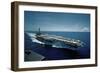 Aircraft Carrier USS Constellation at Sea-null-Framed Photographic Print