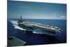 Aircraft Carrier USS Constellation at Sea-null-Mounted Photographic Print