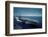 Aircraft Carrier USS Constellation at Sea-null-Framed Photographic Print