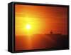 Aircraft Carrier USS Enterprise Underway in the Atlantic Ocean During Sunset-Stocktrek Images-Framed Stretched Canvas