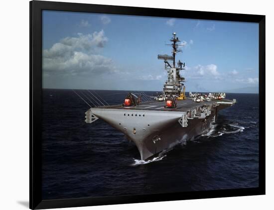 Aircraft Carrier-null-Framed Photographic Print