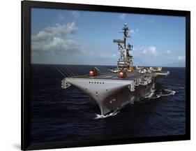 Aircraft Carrier-null-Framed Photographic Print