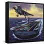 Aircraft Carrier-Wilf Hardy-Framed Stretched Canvas