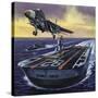 Aircraft Carrier-Wilf Hardy-Stretched Canvas