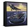 Aircraft Carrier-Wilf Hardy-Framed Stretched Canvas