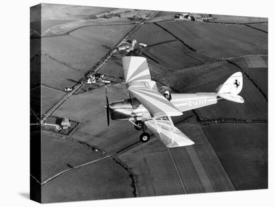 Aircraft Dehavilland Tiger Moth Bi Plane Designed in the 1920s-null-Stretched Canvas