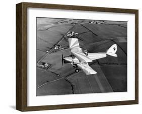 Aircraft Dehavilland Tiger Moth Bi Plane Designed in the 1920s-null-Framed Premium Photographic Print