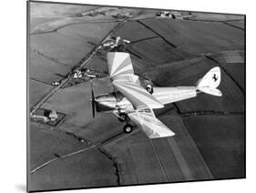 Aircraft Dehavilland Tiger Moth Bi Plane Designed in the 1920s-null-Mounted Premium Photographic Print