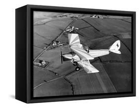 Aircraft Dehavilland Tiger Moth Bi Plane Designed in the 1920s-null-Framed Stretched Canvas