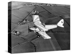 Aircraft Dehavilland Tiger Moth Bi Plane Designed in the 1920s-null-Stretched Canvas