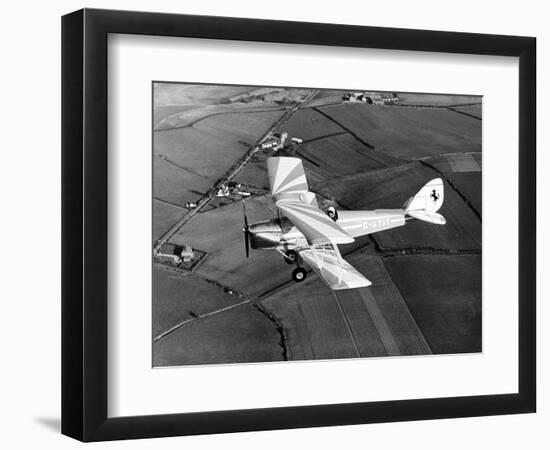 Aircraft Dehavilland Tiger Moth Bi Plane Designed in the 1920s-null-Framed Photographic Print