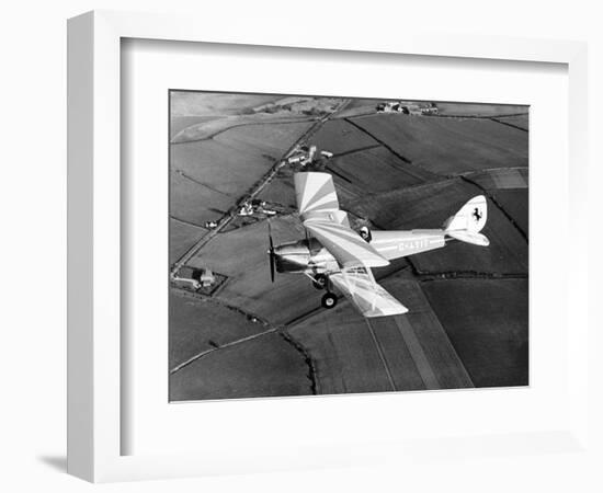 Aircraft Dehavilland Tiger Moth Bi Plane Designed in the 1920s-null-Framed Photographic Print