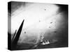 Aircraft Fighting During Wwii-null-Stretched Canvas