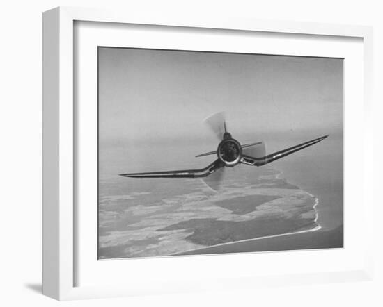 Aircraft Flying Straight On-Dmitri Kessel-Framed Photographic Print