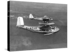 Aircraft Imperal Airways Mayo - Composite Aircraft For Use on Long Distance Routes, February 1938-null-Stretched Canvas