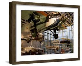Aircraft in Smithsonian Air and Space Museum, Washington DC, USA-Scott T. Smith-Framed Premium Photographic Print