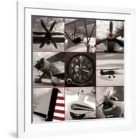 Aircraft Montage-Matt McCarthy-Framed Premium Giclee Print