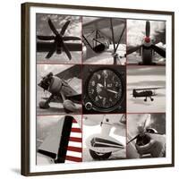 Aircraft Montage-Matt McCarthy-Framed Premium Giclee Print