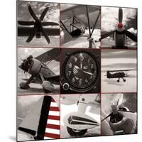 Aircraft Montage-Matt McCarthy-Mounted Art Print