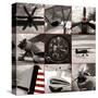 Aircraft Montage-Matt McCarthy-Stretched Canvas