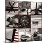 Aircraft Montage-Matt McCarthy-Mounted Premium Giclee Print