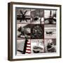 Aircraft Montage-Matt McCarthy-Framed Art Print