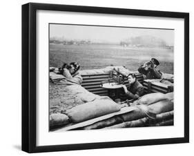 Aircraft Observer Post, During World War Ii-Robert Hunt-Framed Photographic Print