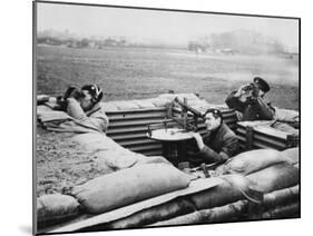 Aircraft Observer Post, During World War Ii-Robert Hunt-Mounted Photographic Print