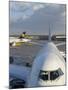 Aircraft on the Ground, Frankfurt Rhein-Main Airport, Frankfurt, Germany-Hans Peter Merten-Mounted Photographic Print