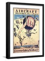 Aircraft Pictures Past & Present Doe British Charity Flying Service Fund-Beggerstaff Brothers-Framed Art Print