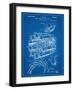 Aircraft Rocket Patent-null-Framed Art Print